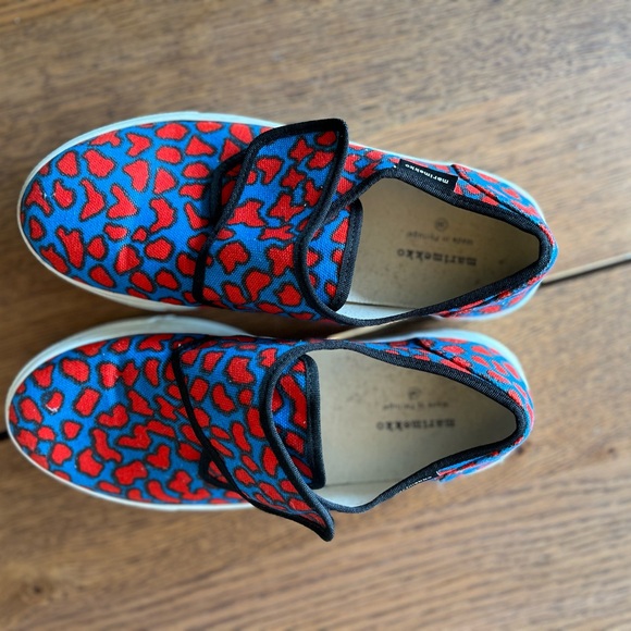 Marimekko Shoes - Red and Blue Canvas size 39 - Picture 5 of 7
